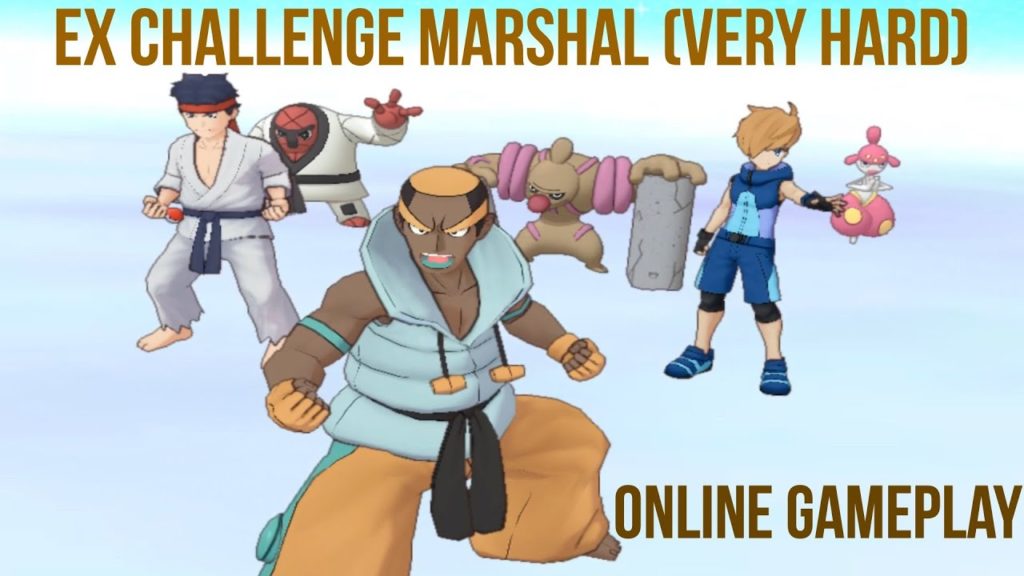 Pokemon Masters: EX Challenge Marshal | Random Co-op Online (Very Hard) Gameplay