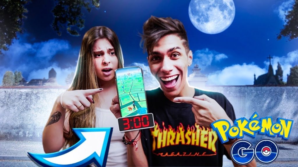 3 HORAS DA MANHÃ NO CEMITÉRIO PRA JOGAR POKEMON GO !! ‹ Ine ›
