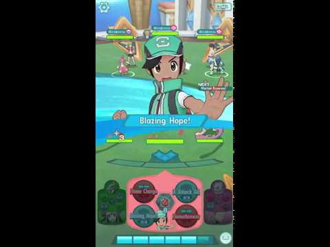 Pokemon Masters - Battle Challenge: EX Marshall - Very Hard - Co-op (Player/Rosa/Giovanni Method)