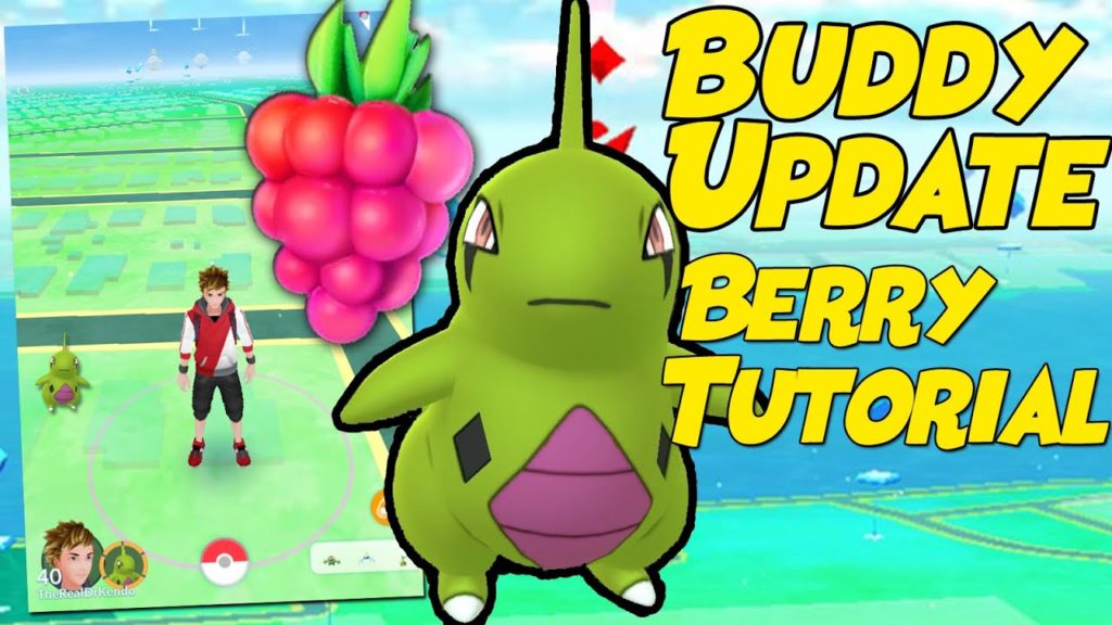 BUDDY Adventure Pokemon GO Berry Feeding & Snapshot Tutorial