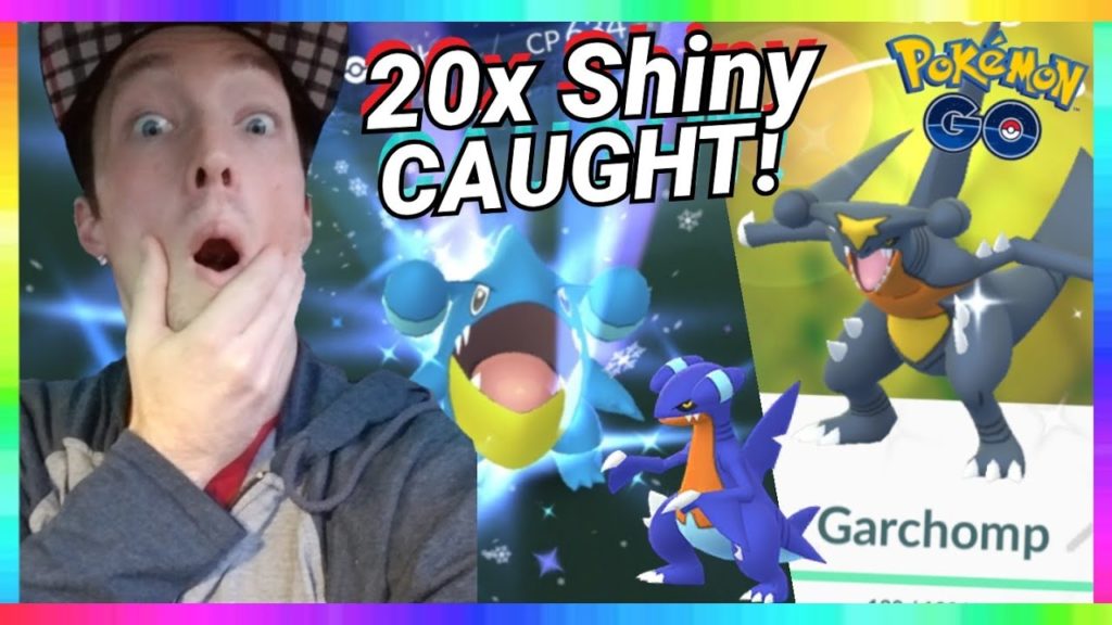 OMG! I CAUGHT 20x SHINY GIBLE in Pokemon Go! ( WORLD RECORD by ANY STREAMER! )