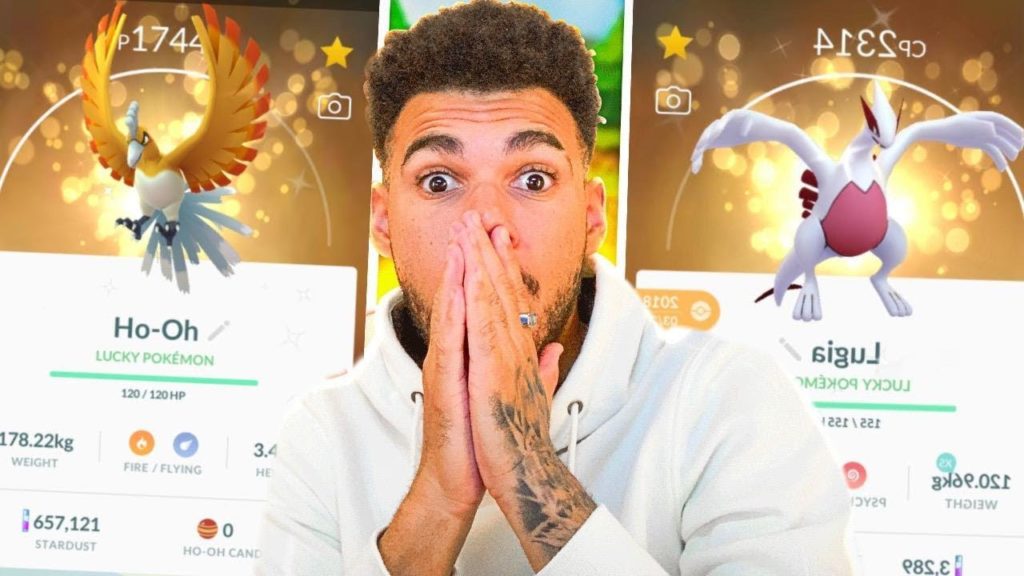 CAÇA AOS SHINYS DE LUGIA E HO - OH - POKEMON GO | Cris |