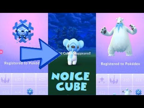 Pokemon Go Cryogonal-Cubchoo Catch & Beartic Evolution