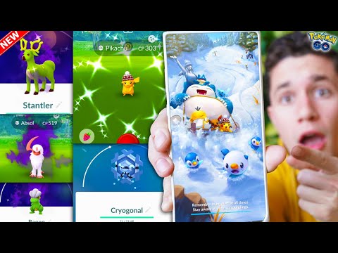 NEW POKÉMON ARE HERE YAL! Welcome to… POKÉMON GO HOLIDAY EXTRAVAGANZA!