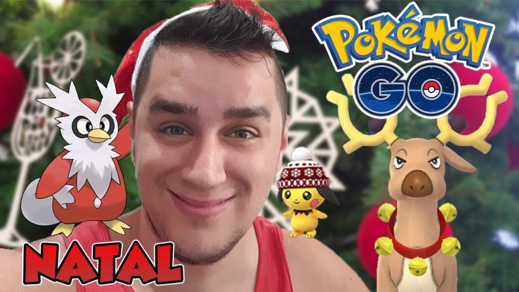 EVENTO DE NATAL COMEÇOU E ESTÁ DEMAIS! - Pokémon Go | Completando a 5 Gen (Parte 14)