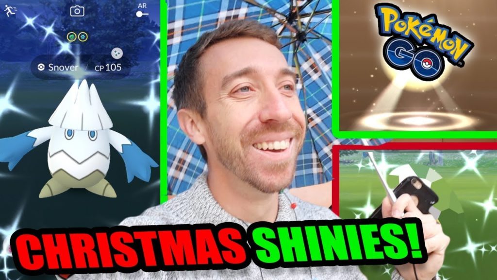 SHINIES CAUGHT ON CHRISTMAS DAY! (Pokémon GO)