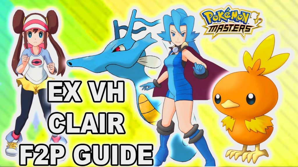 F2P GUIDE ON HOW TO BEAT EX VERY HARD CLAIR! | Pokemon Masters