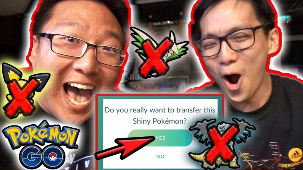 LOSER TRANSFERS A SHINY POKEMON - Pokemon GO