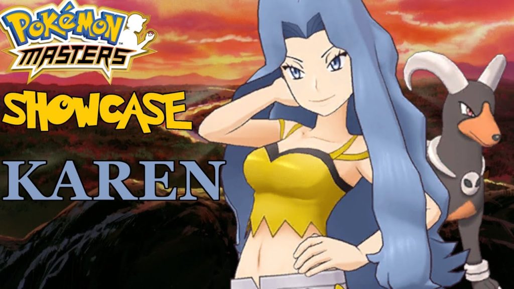 Pokemon Masters - Karen & Houndoom FULL Showcase ( Story & Gameplay )
