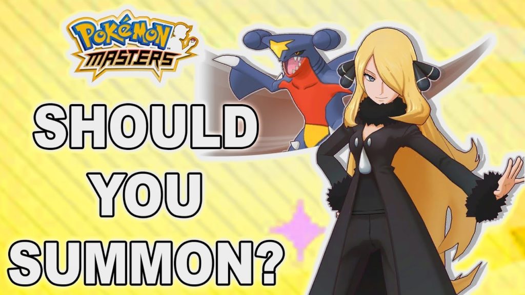 SHOULD YOU SUMMON FOR CYNTHIA & MEGA GARCHOMP? | Pokemon Masters