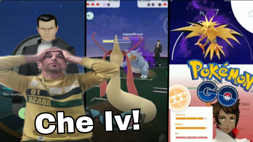 Affronto Giovanni! Non ci credo che fortuna Zapdos ombra: Pokemon go ita