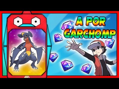 TIRANDO GEMAS a GARCHOMP !!  - Pokemon Masters Español