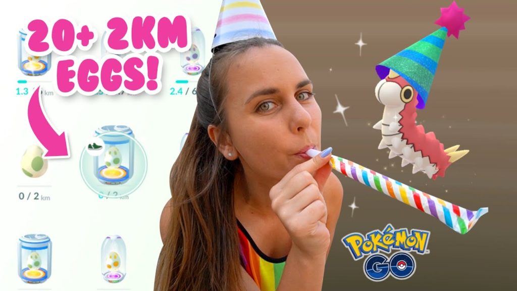 HATCHING 20+ EVENT 2KM EGGS! Party Hat Wurmple is Here! Pokémon GO