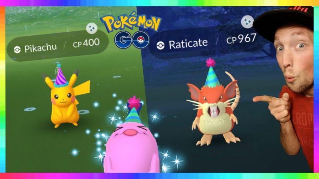NEW SHINY PARTY HAT WURMPLE - WOBBUFFET & RATICATE RELEASE in Pokemon Go!
