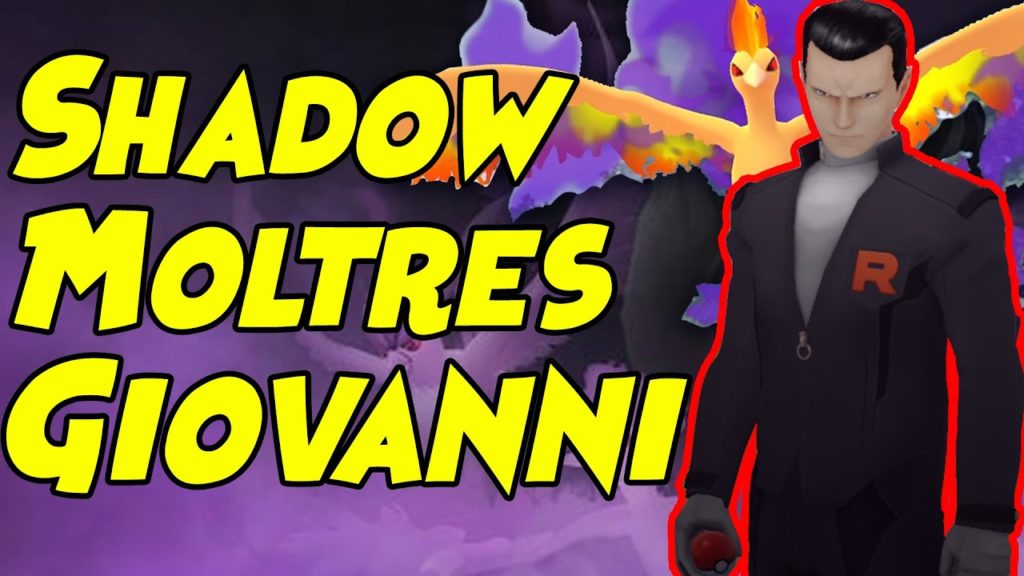 Beating Giovanni SHADOW MOLTRES Team with my Dad's Account Pokemon GO