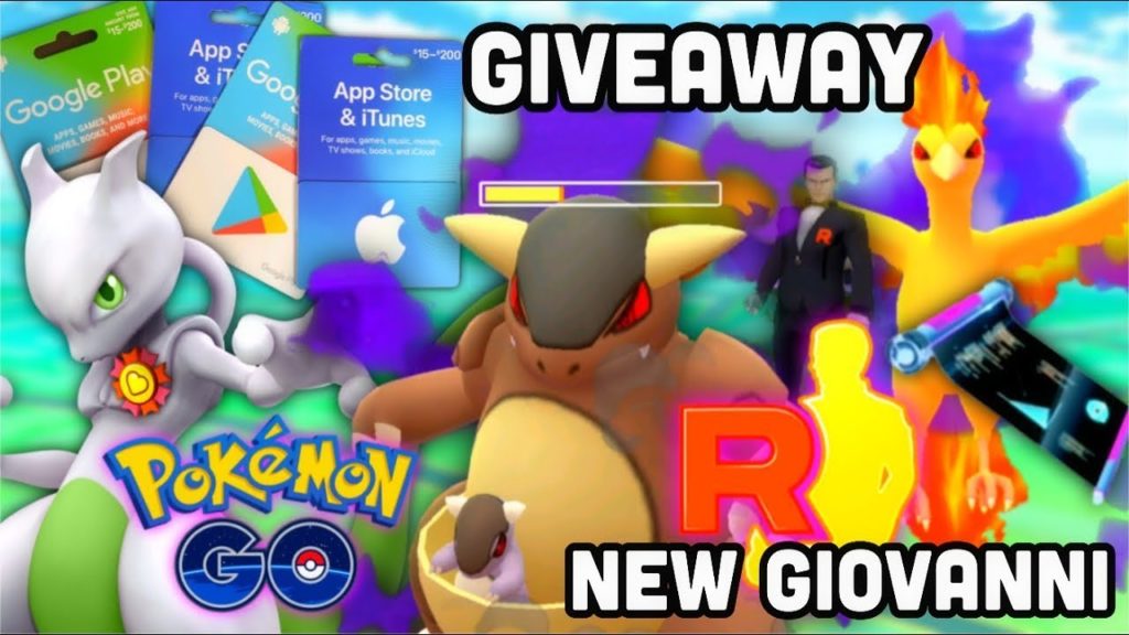 How to claim 91K Stardust in Pokemon GO | Gift card giveaway WINNERS | Giovanni's new shadow team