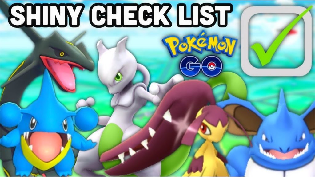 Shiny check list January 2020 in Pokemon GO | All current shiny Pokemon available 1/6/2020