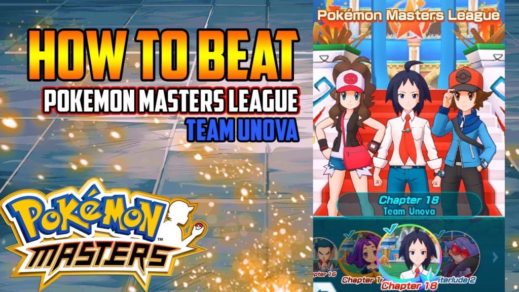 How To Beat Pokemon Master League (Team Unova) | Pokemon Masters