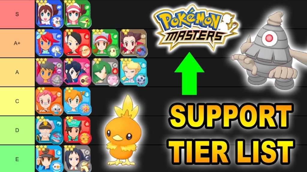 POKEMON MASTERS SUPPORT TIER LIST! BEST AND WORST SUPPORTS IN POKEMON MASTERS | Pokemon Masters