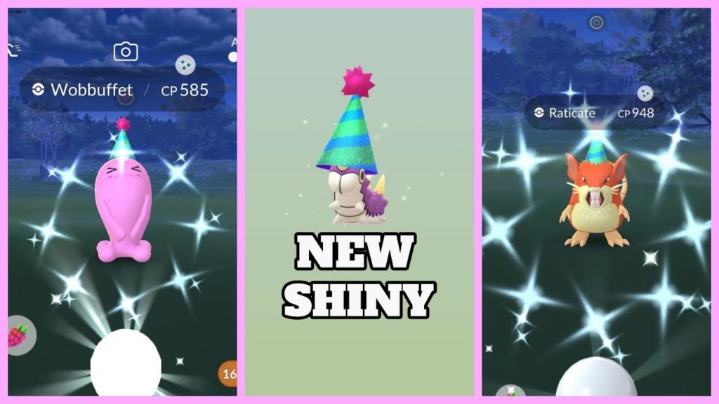 HOW TO FIND THE NEW SHINY PARTY HAT POKEMON IN POKEMON GO! New Hatchathon Event!