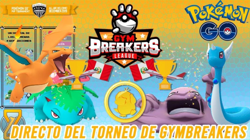 ¡TORNEO de GYMBREAKERS en DIRECTO!-Pokémon Go PvP