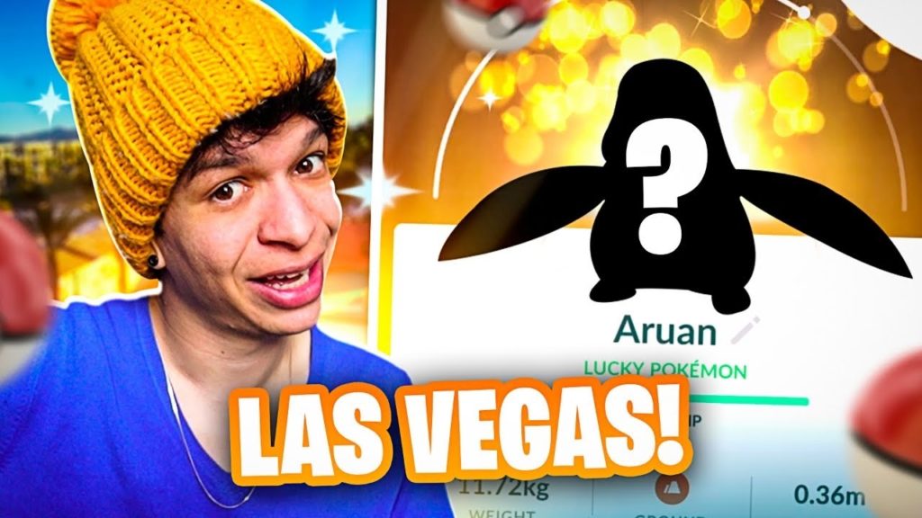CAPTUREI  UM SHINY EM LAS VEGAS NO POKEMON GO ‹ ARUAN ›