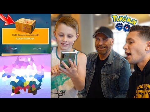 John Travolta CATCHES MY RESEARCH BREAKTHROUGH POKÉMON! Adventure with John and Ben in Pokémon GO!