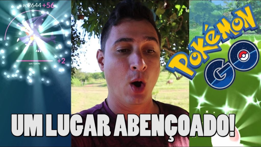 Talando Garchomp! Um brilhante final no abençoado local... - PokémonGo