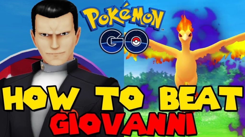 How to beat GIOVANNI in POKEMON GO - Shadow Moltres Special Research