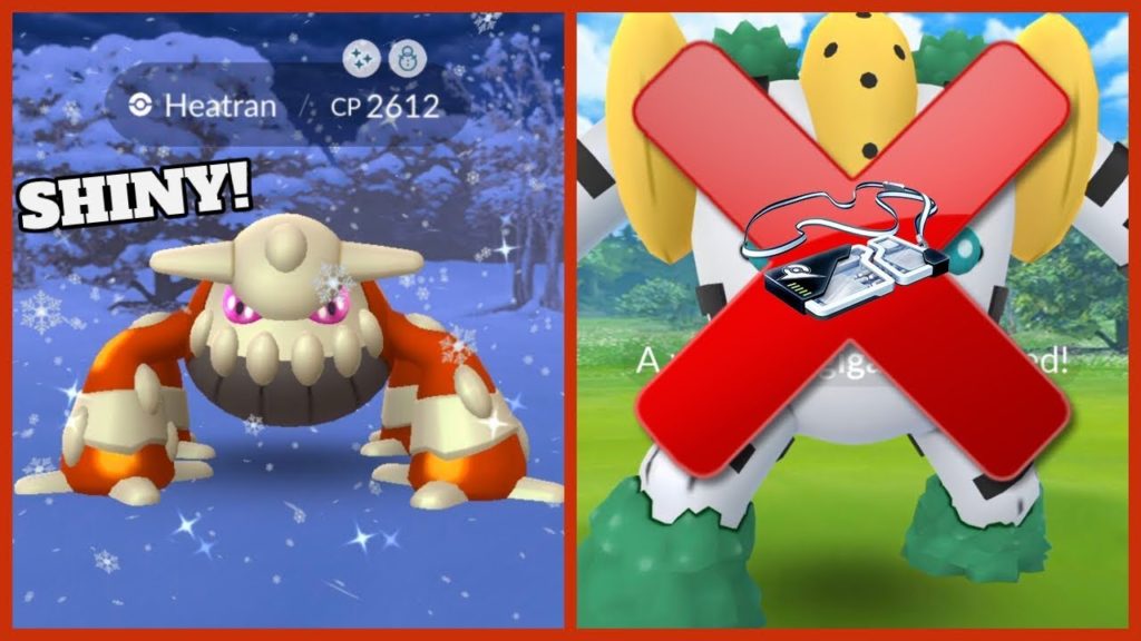 CATCHING SHINY HEATRAN IN POKEMON GO! Is Regigigas Leaving EX Raids?!