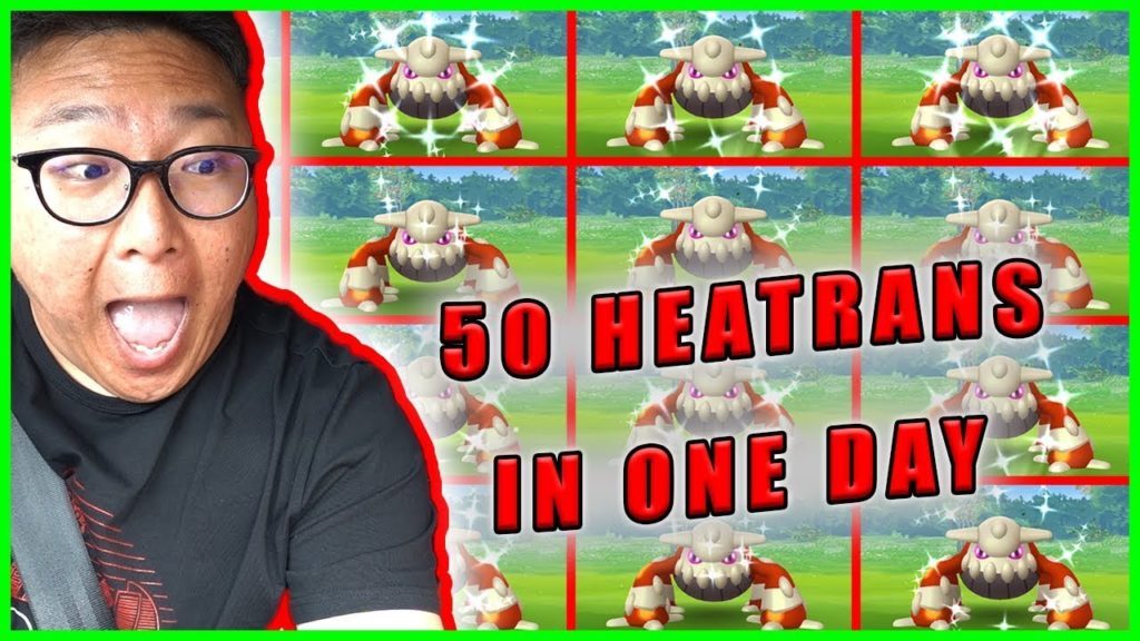 50 HEATRAN RAIDS IN ONE DAY IN POKEMON GO - Singapore
