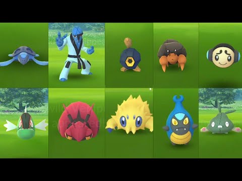 OMG! More Unova Pokemon added in the wild. Tirtouga, Joltik, Karrablast and more!