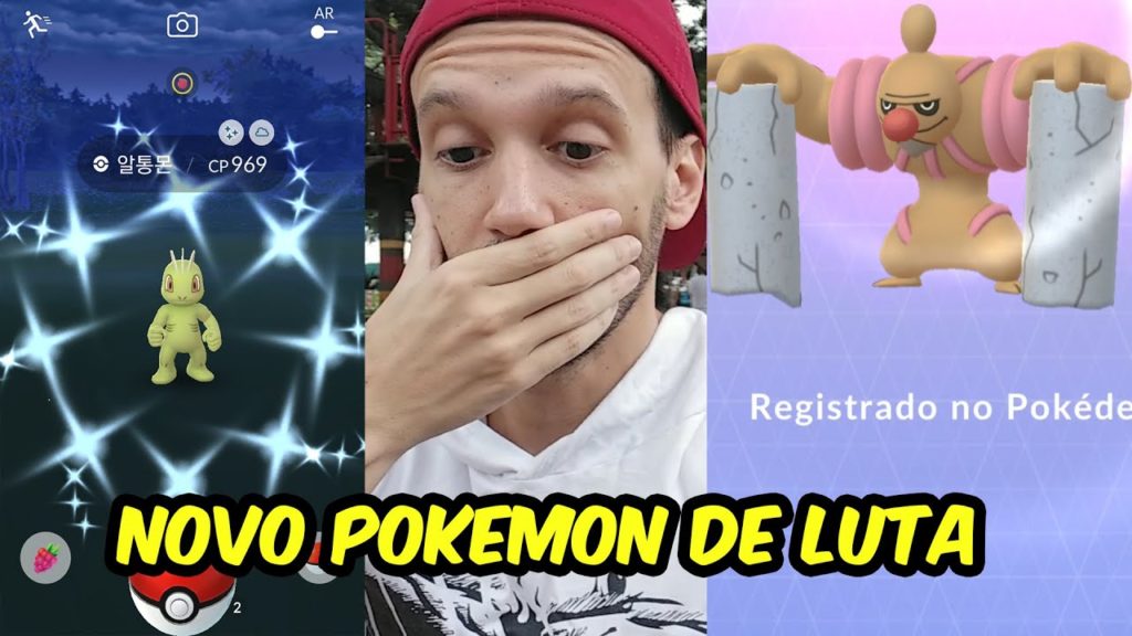 PEGUEI CONKELDURR e Evolui o SHINY Machamp | Gameplay Pokemon Go