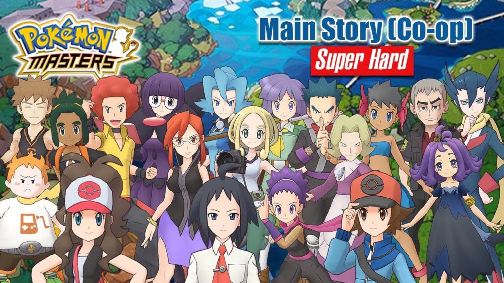 Pokemon Masters - Super Hard Main Story Co-op  (Interlude 1 - Chapter 18)