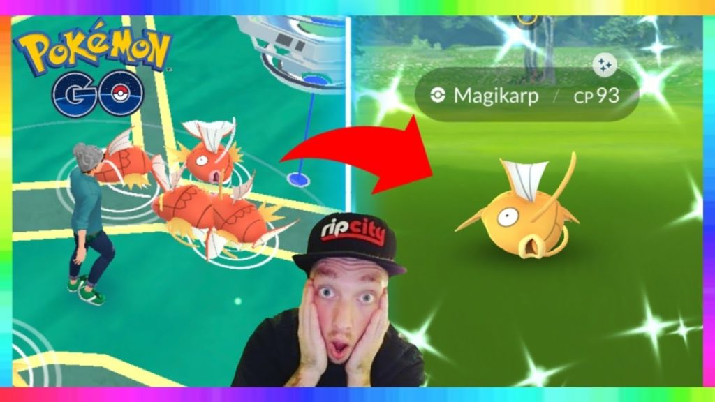 LIVE! BEST NEW SHINY MAGIKARP NEST in Pokemon Go! Insane Spawns!!!!