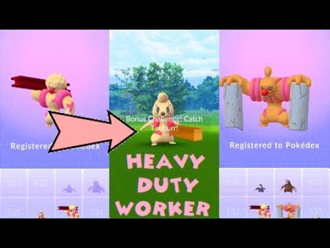 Pokemon Go Timburr Raid & Gurdurr-Conkeldurr Evolutions