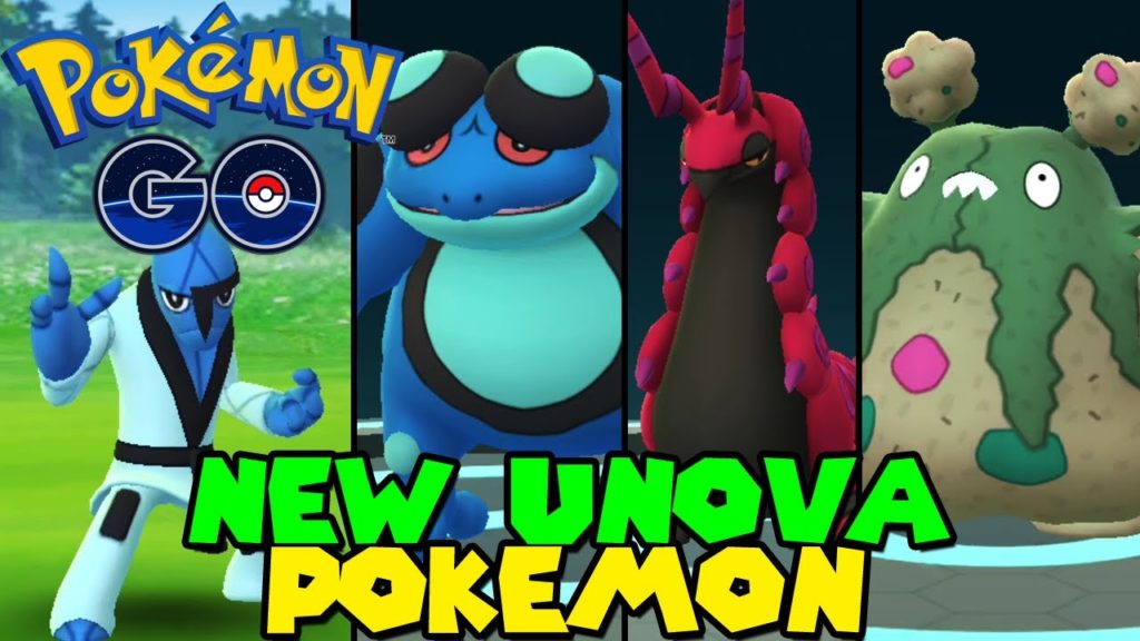 NEW UNOVA POKEMON in Pokemon Go - Seismitoad, Galvantula, Scolipede, Sawk & More!