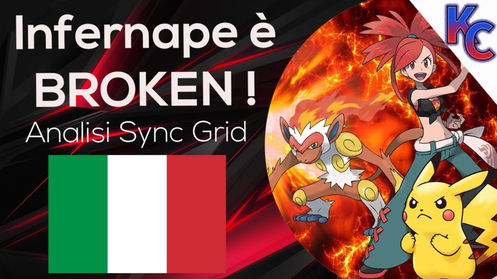 Infernape è BROKEN analisi SYNC GRID pokemon masters Torkal e Pikachu guida tier italiano new meta