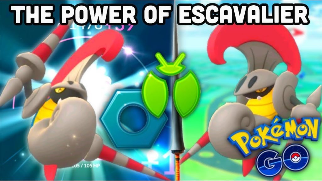 The power of Escavalier in Pokemon GO | Medieval grass domination