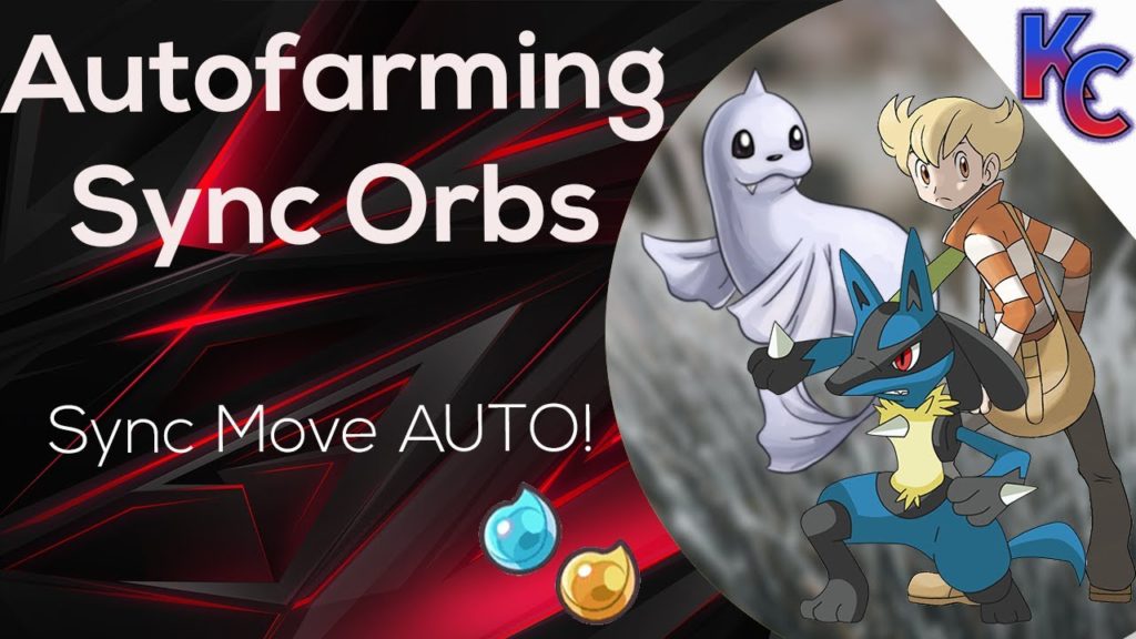 AUTOFARMING SYNC ORBS SYNC MOVE IN AUTO Pokemon Masters Guide tutorial tier