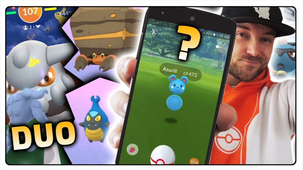 POKEMONY BABY NA DZIKO W POKEMON GO? HEATRAN DUO! NOWE POKEMON! SHINY!