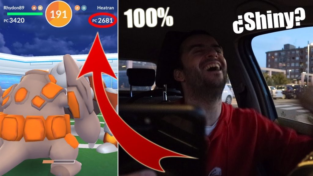 HEATRAN 100%! ¿SHINY? LA MEJOR MERIENDA LEGENDARIA DEL CANAL! [Pokémon GO-davidpetit]