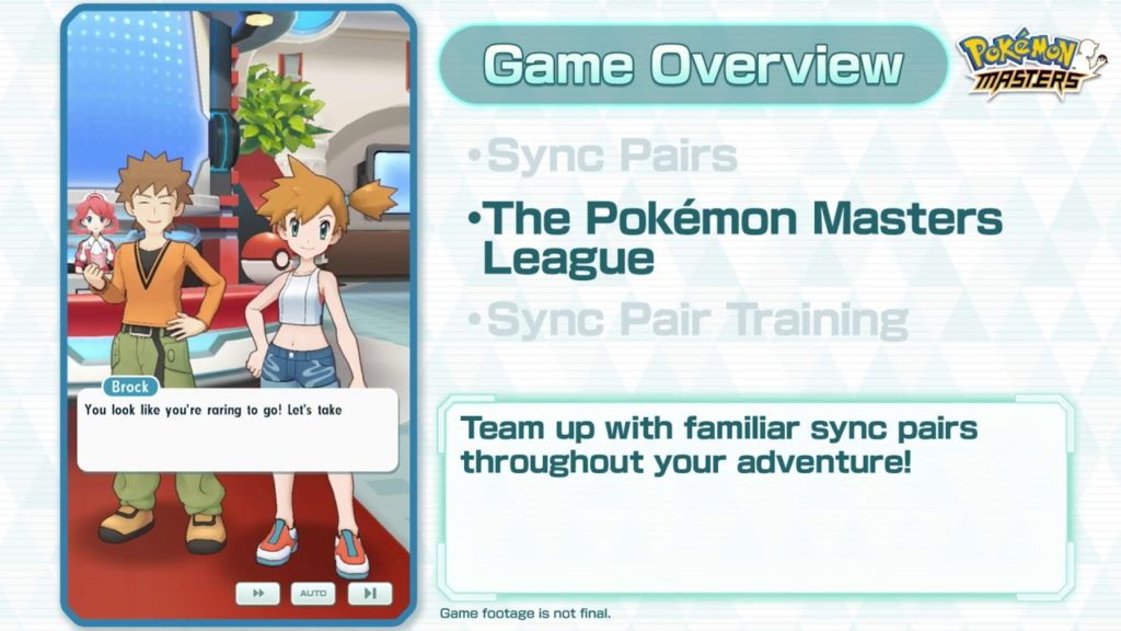 Pokémon Masters - Game Overview Trailer