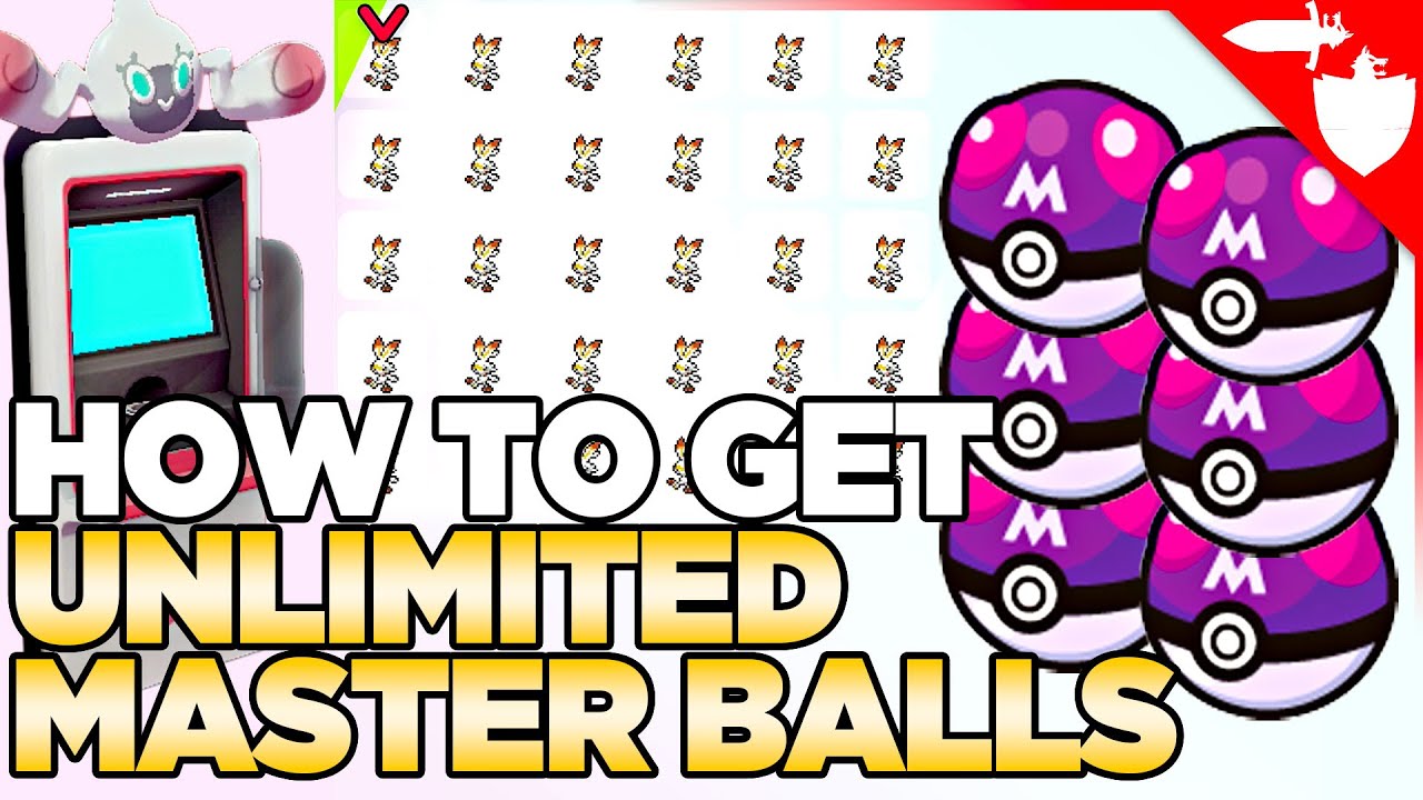 How to Get Unlimited Master Balls & XMas Trading in Pokemon Sword and