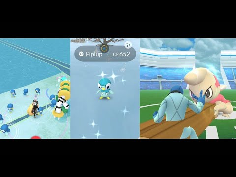 Shiny Piplup Community Day!