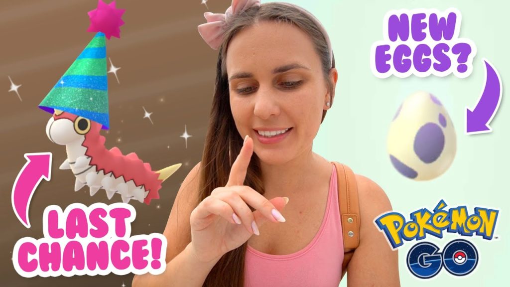 5 x NEW 10KM EGGS & LAST CHANCE For Shiny Party Hat Wurmple!! Pokémon GO