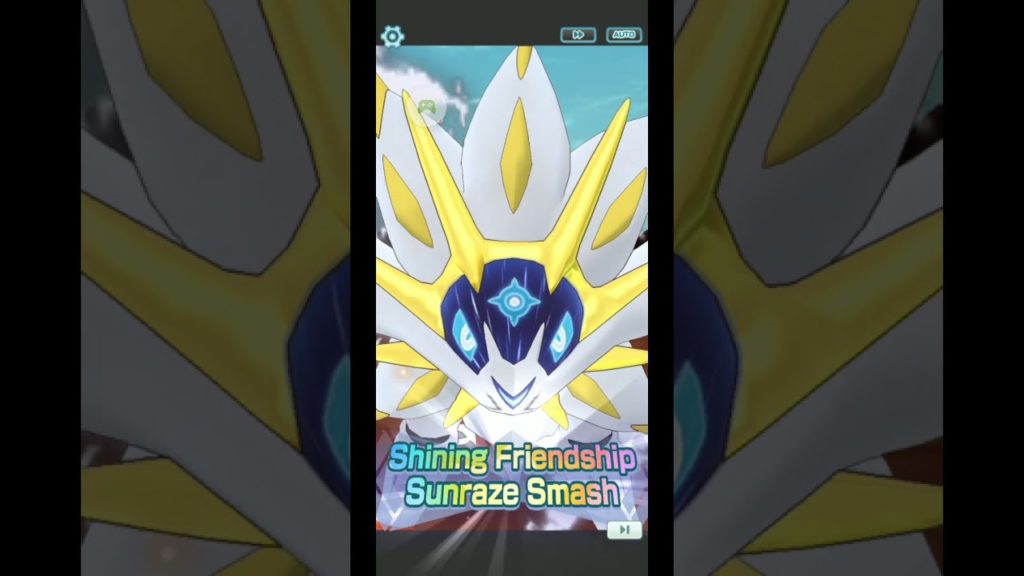 Pokémon Masters: Solgaleo event, single-player battle