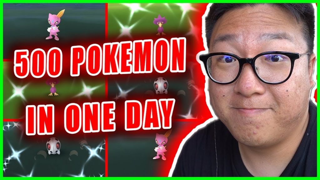 I CAUGHT 500 POKEMON IN ONE DAY TO SHINY HUNT - Pokemon GO, Singapore