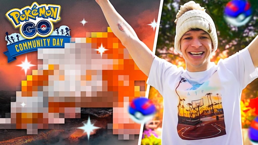 PEGUEI UM LENDÁRIO SHINY NO DIA DA COMUNIDADE NO POKEMON GO ‹ ARUAN ›