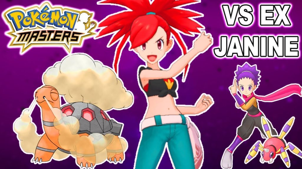 NEW FLANNERY AND TORKOAL DESTROYED EX VH JANINE! | Pokemon Masters